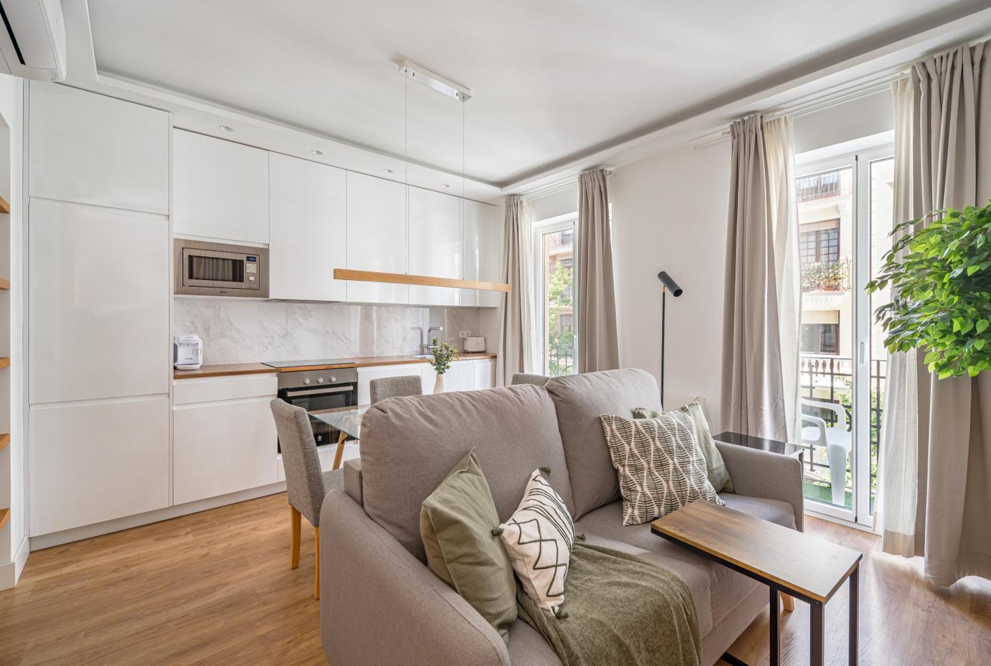 Ferienwohnung Goya I Calle Jorge Juan 2Br 2Bh Madrid Exterior foto